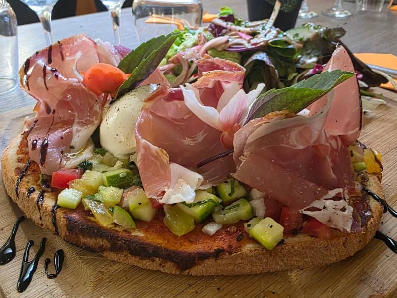Bruschetta à l'italienne - Restaurant à Guillestre O'Délices